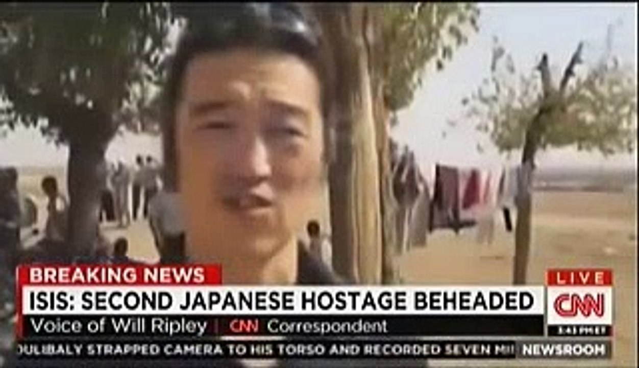 BREAKING NEWS ISIS Killed Japanese hostage Kenji Goto  journalist.3gp