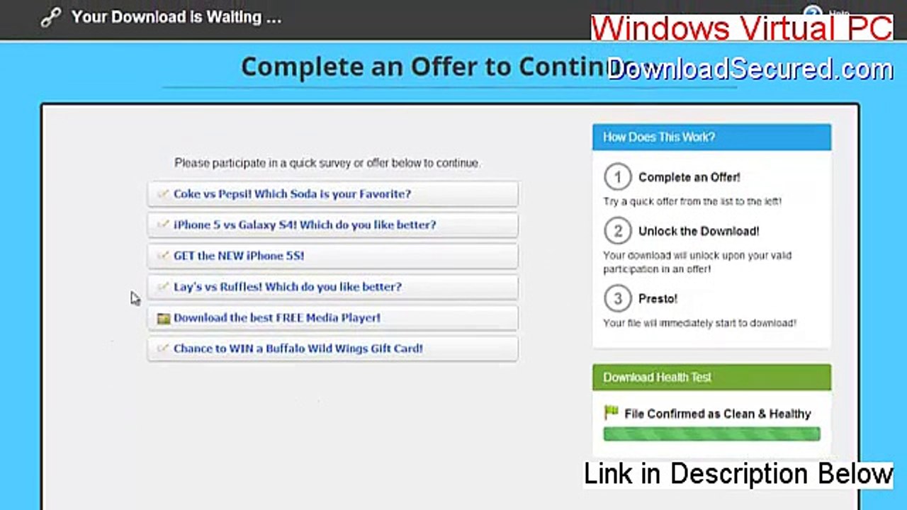 Windows Virtual PC (64-bit) Download Free - Risk Free Download (2015)