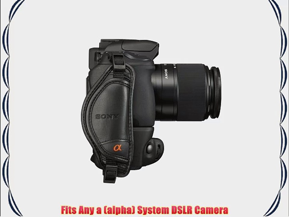 Sony STP-GB1AM Genuine Leather Grip Belt -Black