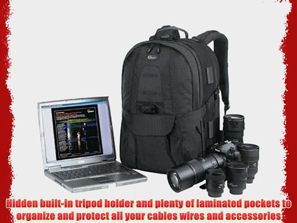 Lowepro CompuTrekker Plus AW Camera Backpack (Black)