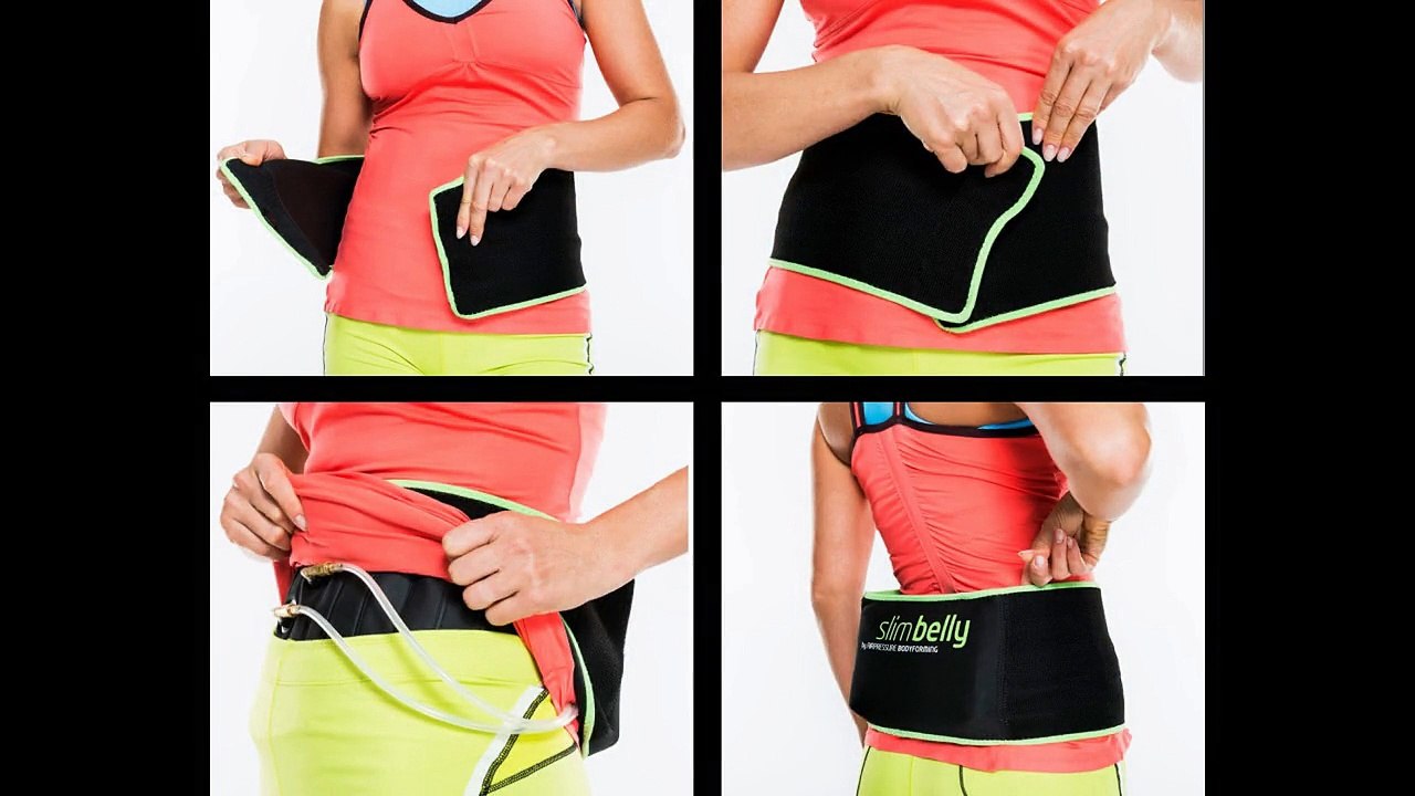 Slim Belly Fat Burning System Abdominal Toning Belt-Stomach Slimming Wrap