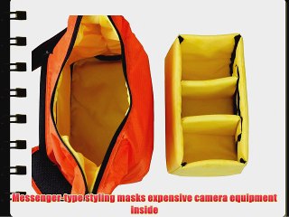 Ape Case Envoy Compact Messenger-Style Case for Camera - Orange (AC520OR)