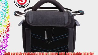 USA Gear Lightweight Durable Camera Bag With Padded Interior Lining for Sony Digital SLR Cameras