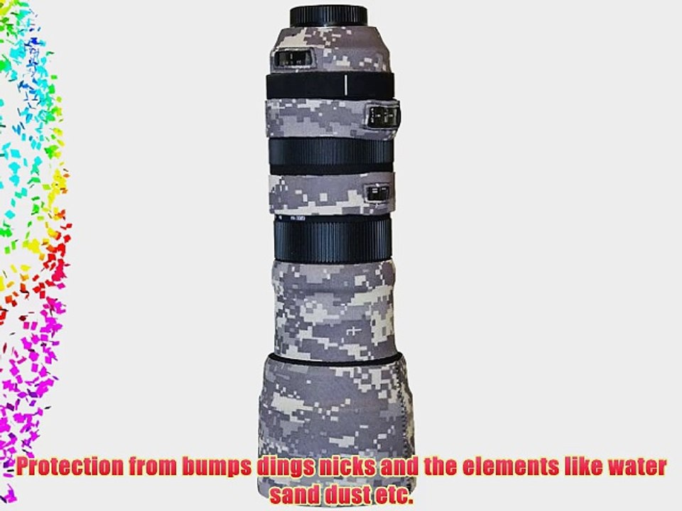 LensCoat LCS150500DC Sigma 150-500 OS Lens Cover (Digital Camo)