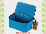 Koolertron Shockproof Padded Foldable Partition Camera Insert Protective Bag for SONY Canon