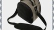 Elegant Laurel DSLR Steel Grey Handbag Camera Bag with Top Handle Rear Accessories Pocket and