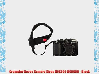 Crumpler Noose Camera Strap NOS001-B00000 - Black