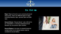 Video: Sexcual Offenses Lead to Criminal Charges | Connecticut