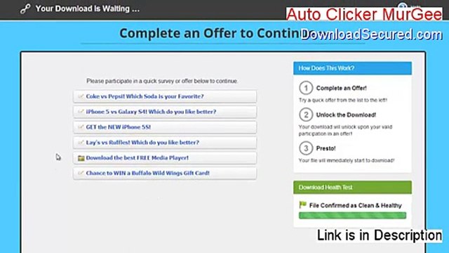 Auto Clicker MurGee Full (Instant Download)