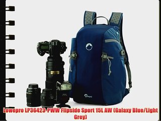 Lowepro LP36423-PWW Flipside Sport 15L AW (Galaxy Blue/Light Grey)