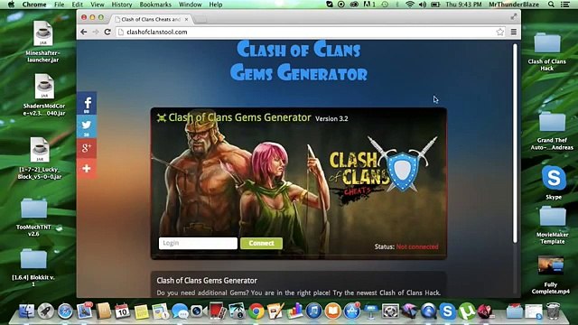How to hack Clash of Clans without any surveys (Activation Code Trick)