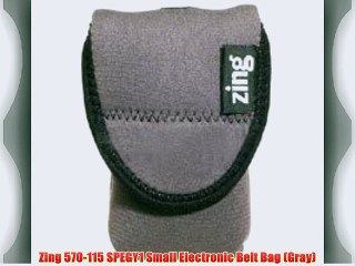 Zing 570-115 SPEGY1 Small Electronic Belt Bag (Gray)