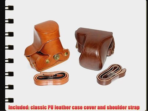 Big Dragonfly Imported PU Leather Digital Camera Protective Case/Bag/Pouch for Panasonic GF6