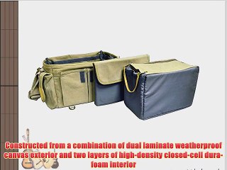 Opteka Excursion Series C900 Full-Size Weatherproof Canvas Bag for Photo