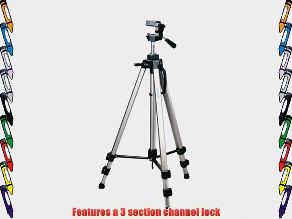 Digital Concepts TR-68N 72-Inch 3-section Deluxe Tripod with Carrying Case for Use with Most
