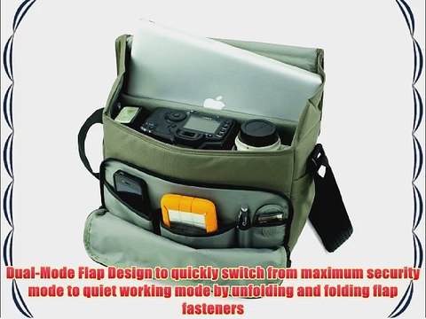 Lowepro LP36416 Event Messenger 250 Large Shoulder Camera Bag with 13-Inch Laptop Compartment