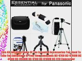 Essential Accessory Kit For Panasonic HC-V700 HC-V700M HC-V500 HC-V500M HC-V100 HC-V100M HC-V10