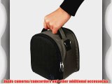 Grey Slim Holster Camera Bag Lightweight Protective Carrying Case for Canon Power-Shot Point