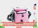 pangshi? Camera Bag Case for Canon Rebel T5i T4i T3i T2i EOS 700D 650D 600D 550D DSLR Pink