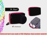 Sony Alpha NEX-3NL/W (body only) Universal Compact System Camera Case Hard Cover - Black