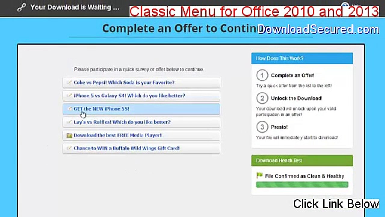 Classic Menu for Office 2010 and 2013 Full - Risk Free Download