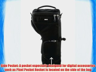 Think Tank Digital Holster 30 V2.0 - Holds DSLR   70-200   Hood In Position