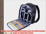 Weather Resistant Digital SLR Camera Carry Case With Shoulder Straps For Canon EOS D Series