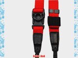 Ninja Strap!Red Quick-Release Sliding Flexible Camera Neck Shoulder Strap 1575