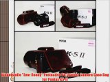 Kindofsmile Ever Ready Protective Pu Leather Camera Case Bag for Pentax K5-II