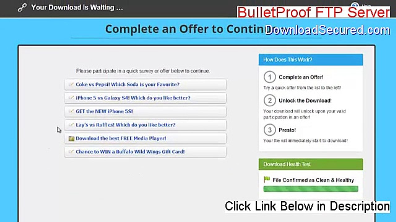 BulletProof FTP Server Serial (Download Now)