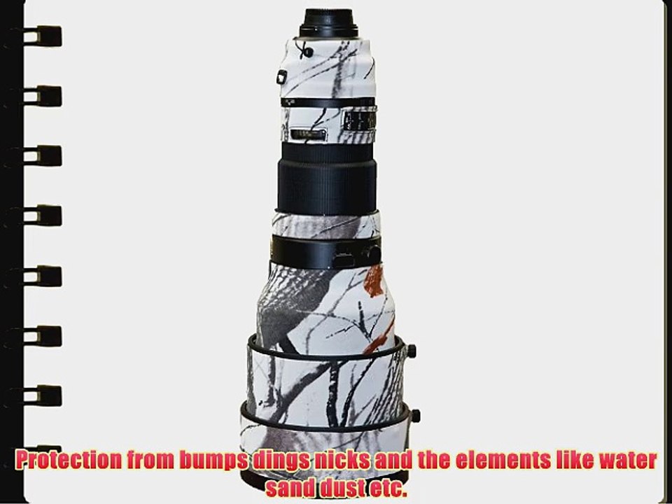 LensCoat LCN400VRSN Nikon 400VR Lens Cover (Realtree AP Snow)