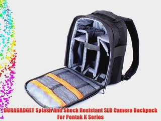DURAGADGET Splash And Shock Resistant SLR Camera Backpack For Pentak K Series