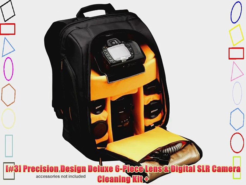 Case Logic Digital SLR Camera Backpack Case (Black) (SLRC-206)   (2) EN-EL9a Batteries   Tripod