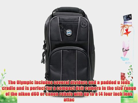 M-ROCK OLYMPIC 674 BAKPK/SLING BK/BK/GY - Black/Black/Grey