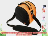 Vangoddy Laurel Orange with Luxury Woven Lining Nikon Digital Camera System Case for: Nikon