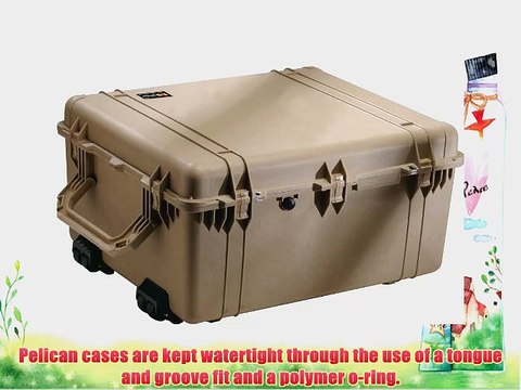 Pelican 1690 Case with Foam (Desert Tan)