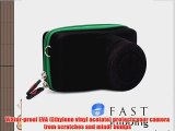 Black / Green Kannon Series Universal Compact System Camera Case for Sony Alpha NEX-7 (body
