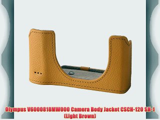 Olympus V6000818MW000 Camera Body Jacket CSCH-120 SH-1 (Light Brown)