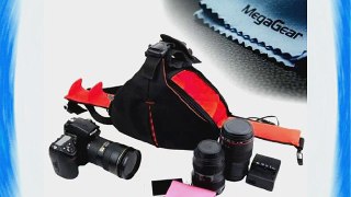 MegaGear DSLR Camera Black Case Bag for Canon EOS 60D Canon EOS 1200D 6D T3i T4i T5i 7D 700D