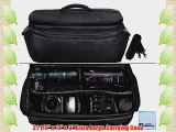 Extra Large Soft Padded Camcorder Equipment Bag / Case For Panasonic AG-AC7 AG-AC8P AG-AC90