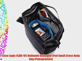 Case Logic FLXM-101 Reflexion DSLR with iPad Small Cross Body Bag (Pomegranate)