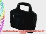 rooCASE Netbook iPad Carrying Case Deluxe Bag for 1011.6 Inches - Black