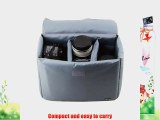 Koolertron Waterproof Shockproof Partition Padded Camera Bags SLR DSLR TLR Insert Protection