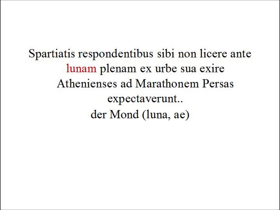 Lateinvokabeln II-K19a und K20a