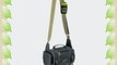Evecase Vintage Canvas Messenger SLR Camera case/bag with Shoulder Strap for Canon Nikon Sony