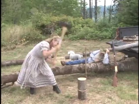 Station Break (Jodi Chops Wood)