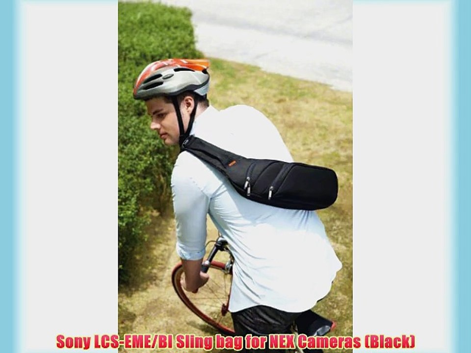 Sony LCS-EME/BI Sling bag for NEX Cameras (Black)