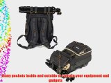 Ghope DSLR SLR Camera Shoulder Bag Backpack Racksack Bag for Sony Canon Nikon Olympus Pentax