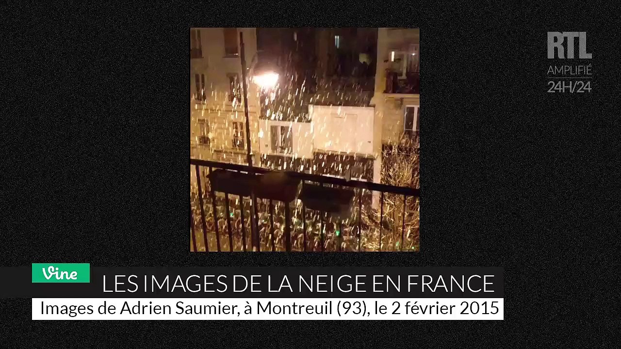 Les images impressionantes des chutes de neige à travers la France