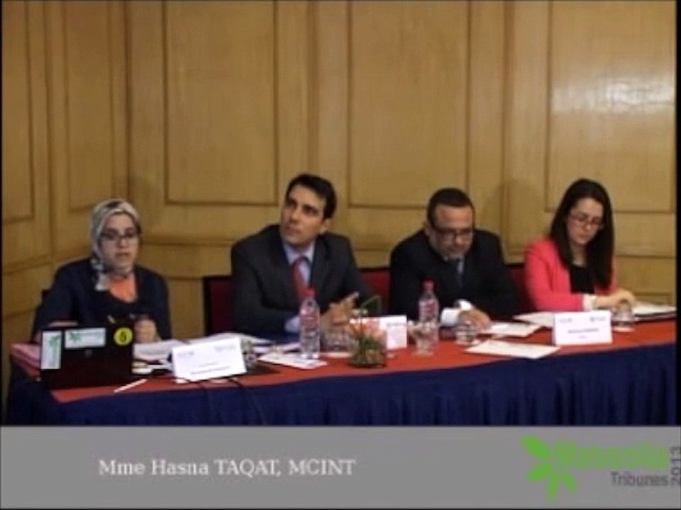 Intervention de Mme Taqat: Ministère de l'Industrie (MCINT) - Intégration IMME Marocaine - TMER 16/04/13